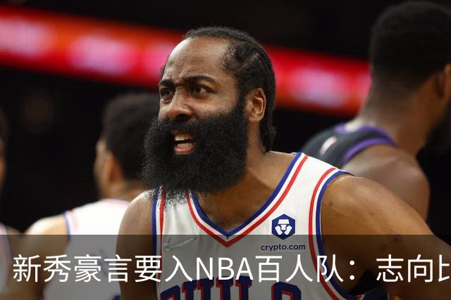 新秀豪言要入NBA百人队：志向比天空还高！